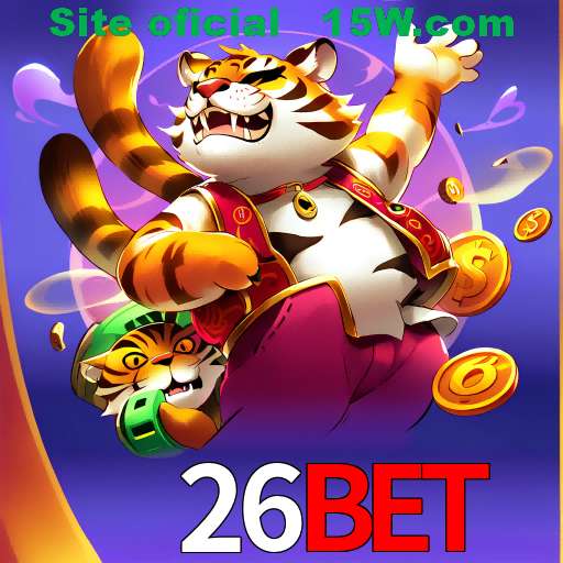Imagem promocional da 26Bet mostrando a plataforma e suas vantagens